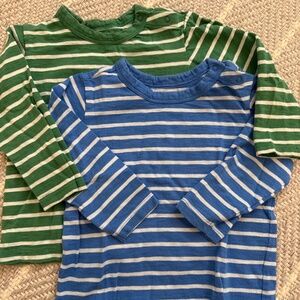 Primary Striped Baby Long Sleeve Tees
